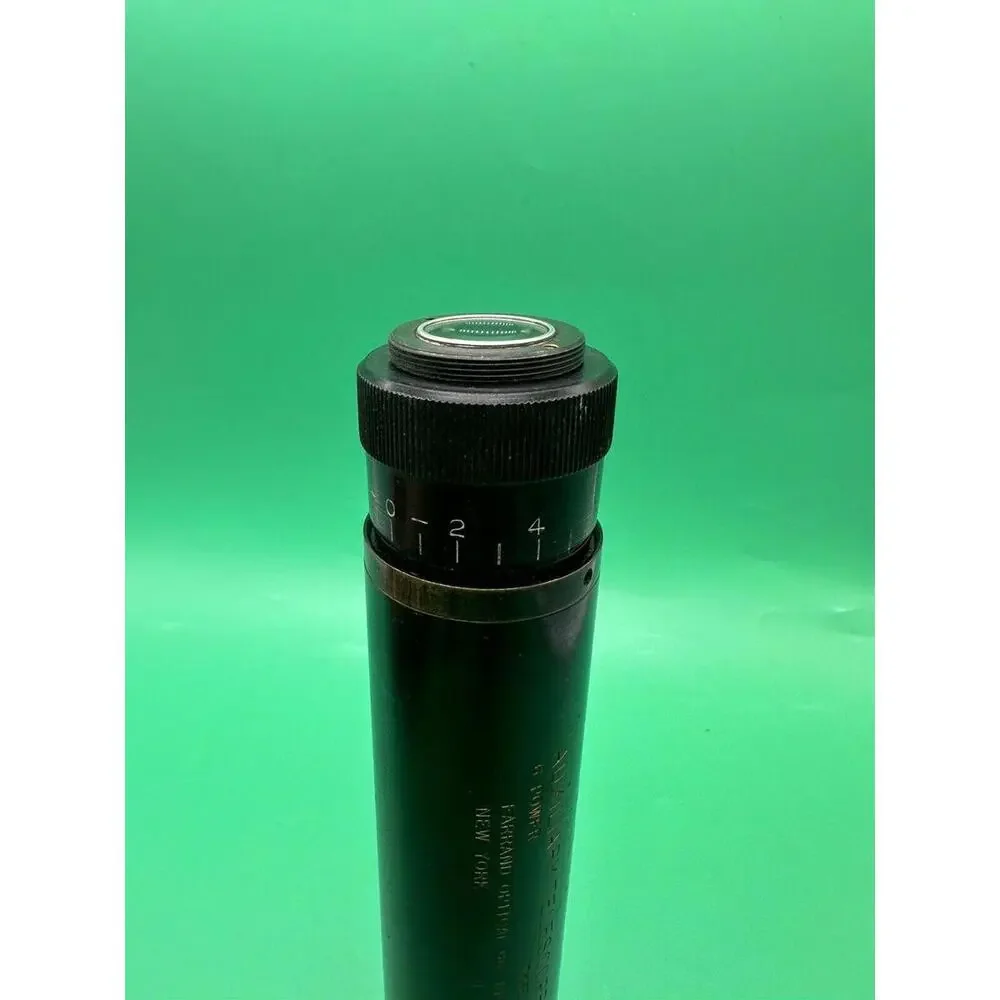 VINTAGE Optical Scope PROFESSIONAL Auxiliary TELESCOPE Farrand Type 60 LENS